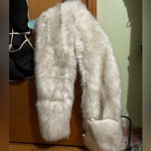 Faux fur stole